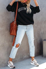 Load image into Gallery viewer, Plain Crew Neck Pullover Sweatshirt
