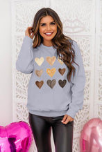 Load image into Gallery viewer, Plain Crew Neck Pullover Sweatshirt