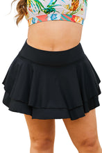 Load image into Gallery viewer, Double-layered Ruffles Beach Skirt