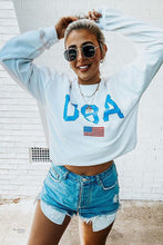 Load image into Gallery viewer, Plain Crew Neck Pullover Sweatshirt