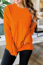 Load image into Gallery viewer, Plain Crew Neck Pullover Sweatshirt