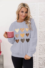 Load image into Gallery viewer, Plain Crew Neck Pullover Sweatshirt