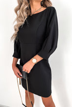 Load image into Gallery viewer, Bow Backless Mini Dress