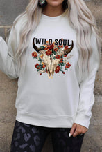 Load image into Gallery viewer, Plain Crew Neck Pullover Sweatshirt