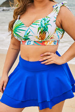 Load image into Gallery viewer, Double-layered Ruffles Beach Skirt