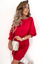 Load image into Gallery viewer, Bow Backless Mini Dress