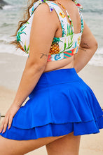 Load image into Gallery viewer, Double-layered Ruffles Beach Skirt