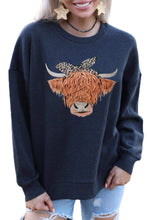 Load image into Gallery viewer, Plain Crew Neck Pullover Sweatshirt