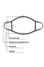 Load image into Gallery viewer, 3d Sequin Fashion Graphic Printed Face Mask Unisex Adult