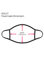 Load image into Gallery viewer, 3d Sequin Fashion Graphic Printed Face Mask Unisex Adult