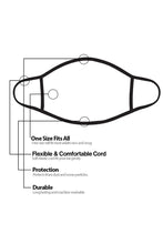 Load image into Gallery viewer, 3d Sequin Fashion Graphic Printed Face Mask Unisex Adult