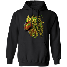 Load image into Gallery viewer, BLACK HISTORY IS KING Pullover Hoodie 8 oz.