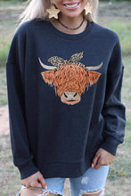 Load image into Gallery viewer, Plain Crew Neck Pullover Sweatshirt