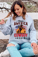 Load image into Gallery viewer, Plain Crew Neck Pullover Sweatshirt