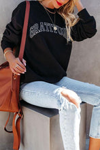 Load image into Gallery viewer, Plain Crew Neck Pullover Sweatshirt