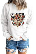 Load image into Gallery viewer, Plain Crew Neck Pullover Sweatshirt