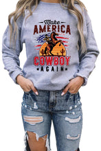 Load image into Gallery viewer, Plain Crew Neck Pullover Sweatshirt