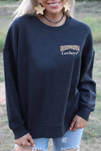 Load image into Gallery viewer, Plain Crew Neck Pullover Sweatshirt