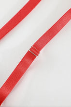 Load image into Gallery viewer, Plus Size Christmas Night Marabou Neckline Babydoll Set