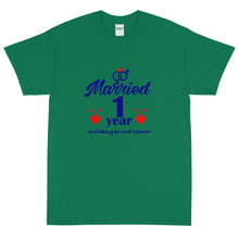 Load image into Gallery viewer, MARRIED 1YEAR Short Sleeve T-Shirt