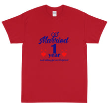 Load image into Gallery viewer, MARRIED 1YEAR Short Sleeve T-Shirt