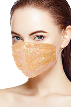 Load image into Gallery viewer, 3d Sequin Fashion Facemask
