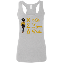 Load image into Gallery viewer, AFRO QUEEN  Racerback Tank
