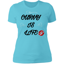 Load image into Gallery viewer, Curvy is life Ladies&#39; Boyfriend T-Shirt
