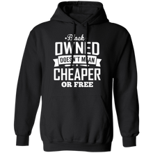 Load image into Gallery viewer, Black Owned Pullover Hoodie
