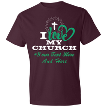 Load image into Gallery viewer, I love my churchT-Shirt 4.5 oz
