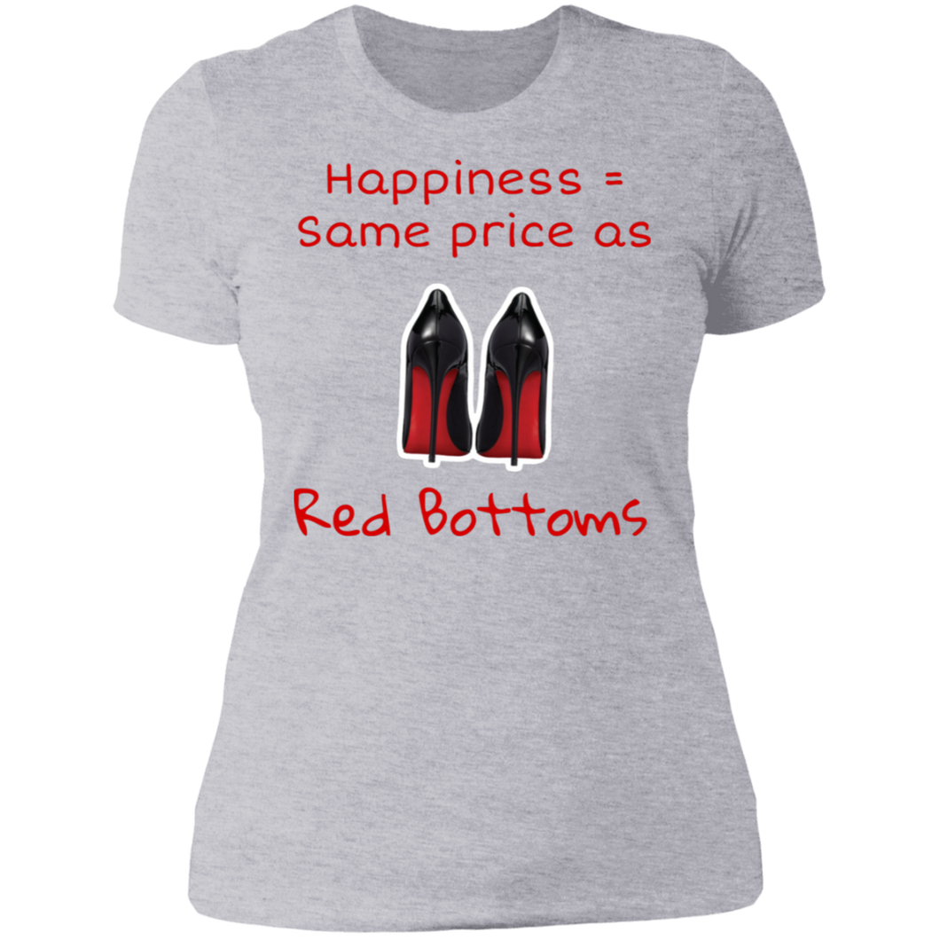 Red Bottoms boyfriend T-Shirt