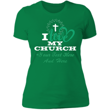 Load image into Gallery viewer, I love my church Boyfriend T-Shirt
