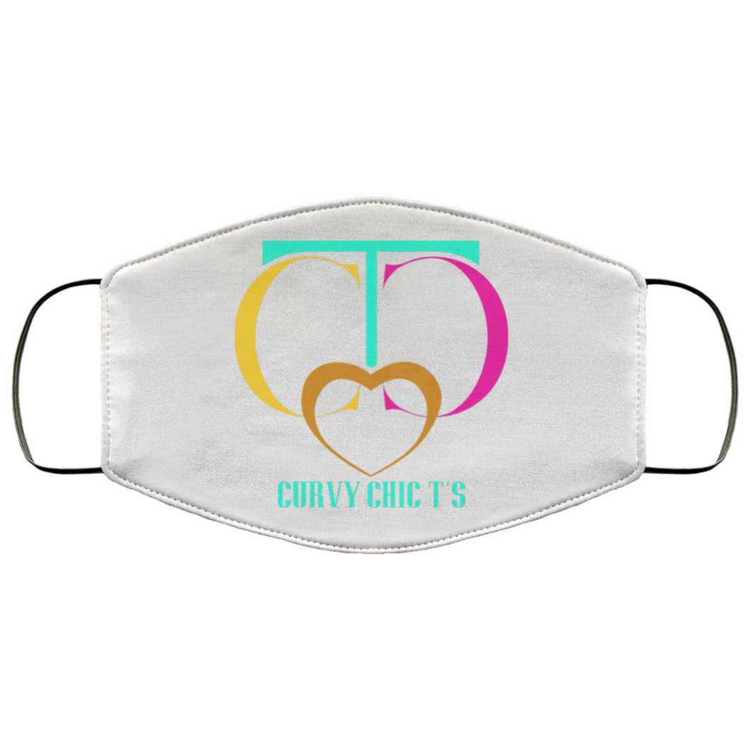CURVY CHIC TEE Face Mask